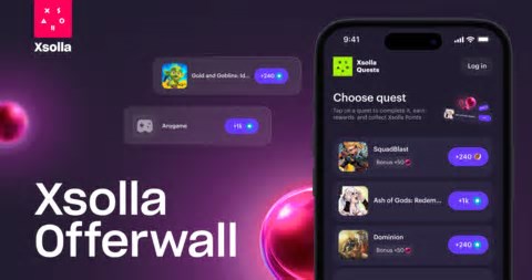 Xsolla Offerwall aumenta a monetização dos jogos e melhora o engajamento dos jogadores que não pagam