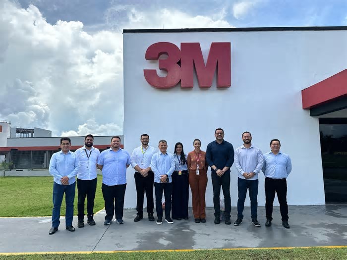 Suframa realiza visita estratégica à planta da 3M no Polo Industrial de Manaus