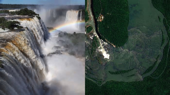 Das Cataratas do Iguaçu aos Lençóis Maranhenses: 8 belezas naturais do Brasil vistas do espaço