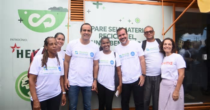 Prefeitura lança Recicla Salvador com remuneração para cooperativas, 20 contêineres de coleta e pontos de trocas