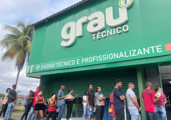 Grau Técnico promove Feira da Empregabilidade em Salvador, com mais de 100 vagas nesta sexta (28)