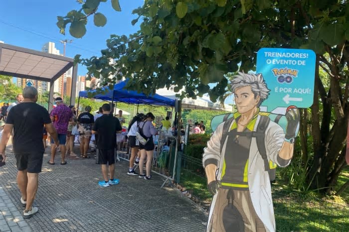 Evento de Pokémon Go reúne jogadores no Parque do Cocó