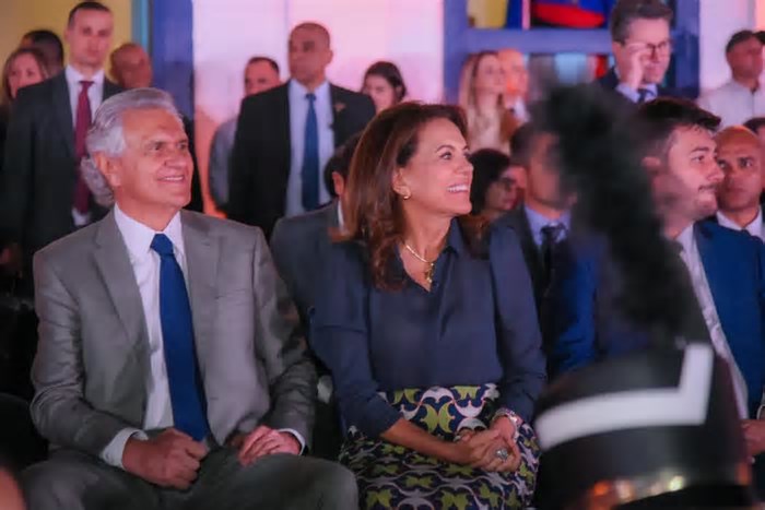Ronaldo Caiado e primeira-dama Gracinha Caiado abrem o Goiás Social Mulher 2025