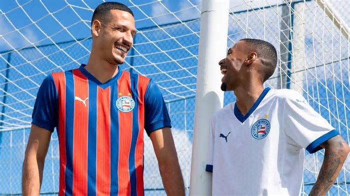 Bahia lança novos uniformes em parceria com a Puma; veja fotos