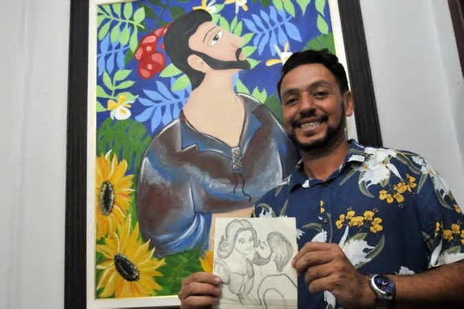 Professor de Planaltina irá expor trabalhos no Museu do Louvre, em Paris