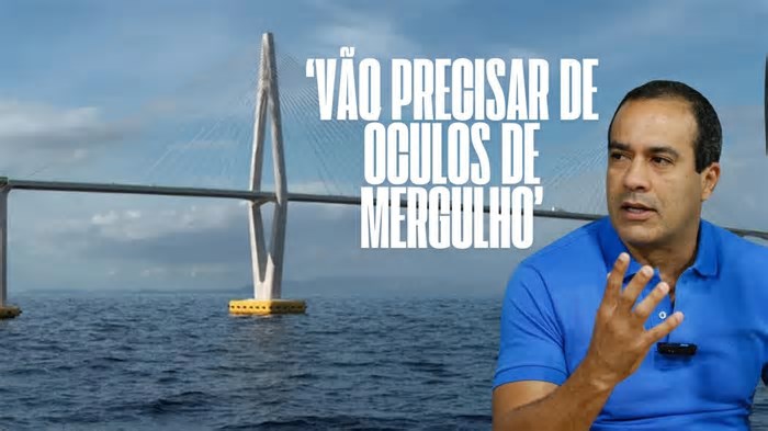 Ponte Salvador-Itaparica: atraso nas obras e críticas de Bruno Reis levantam dúvidas sobre a entrega do megaprojeto de R$ 9 bilhões
