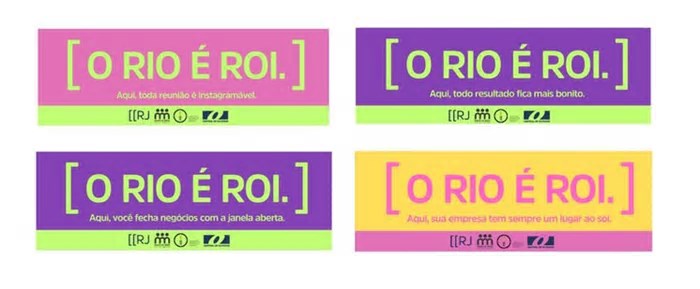 Clube de Criação do RJ, Central de Outdoor, ABMN e Grupo de Mídia lançam campanha “O Rio é ROI”
