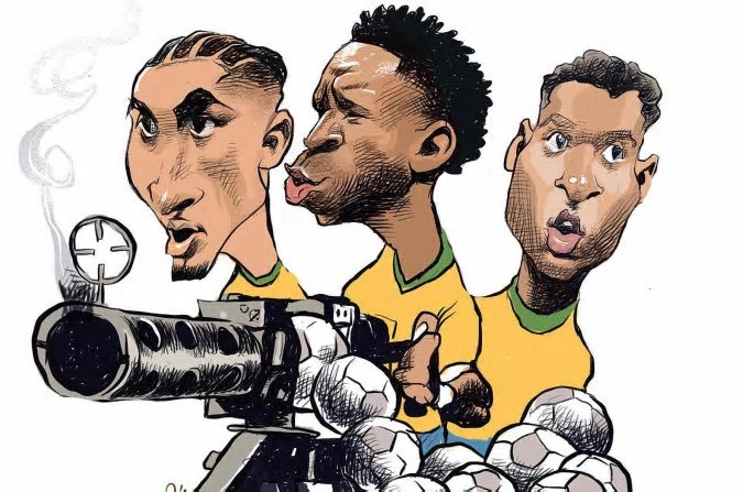 Raphinha, Vini e Rodrygo: Brasil pode ter ataque de 60 gols em Brasília