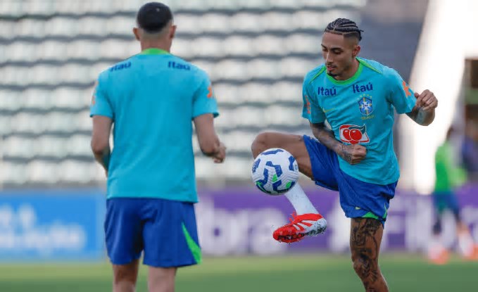 Com grupo completo, Seleção Brasileira segue preparação para jogo com a Colômbia; veja provável escalação