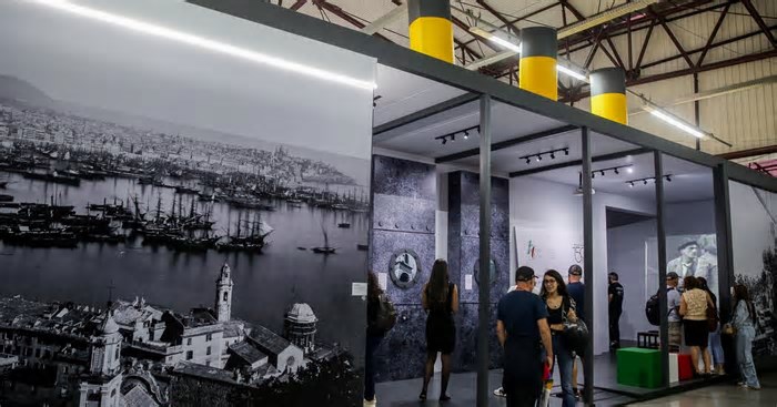 Estande na 4ª Festa das Colheitas, em Caxias do Sul, oferece imersão na saga dos italianos que deixaram sua pátria rumo à América