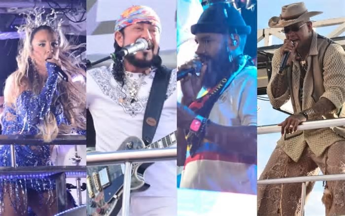 Atrações do 3º dia de Carnaval em Salvador incluem Ivete Sangalo, Bell Marques, Léo Santana e BaianaSystem
