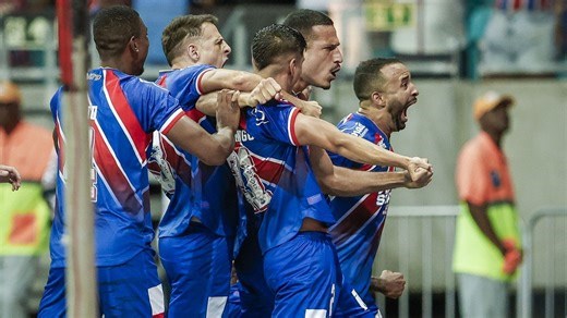 Bahia domina o Vitória, vence Ba-Vi e sai na frente pelo Campeonato Baiano