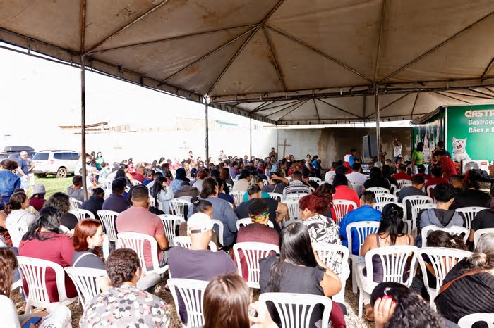 Programa recebe inscrições presenciais para castração de cães e gatos em Ceilândia