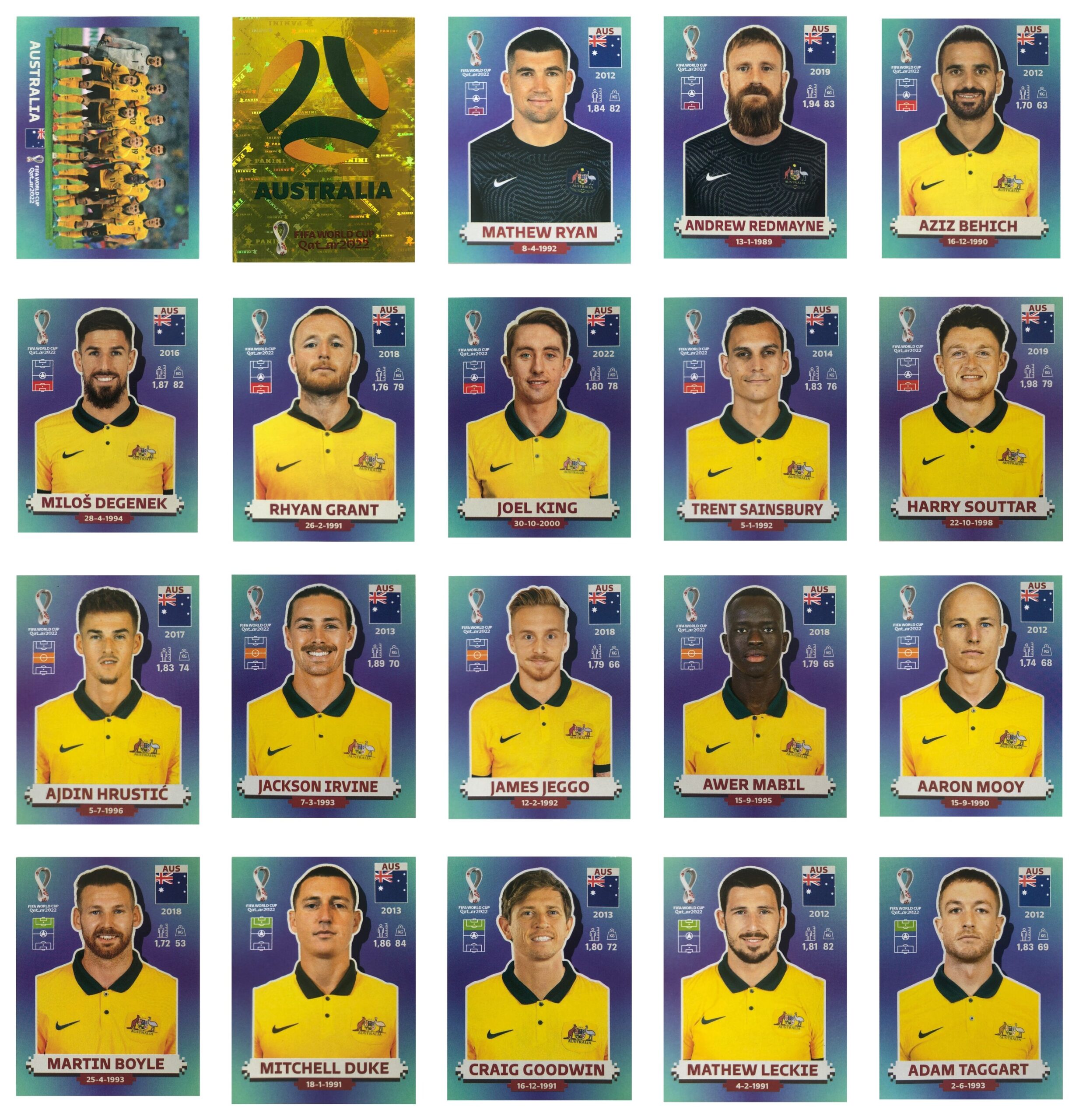 Seleção da Austrália