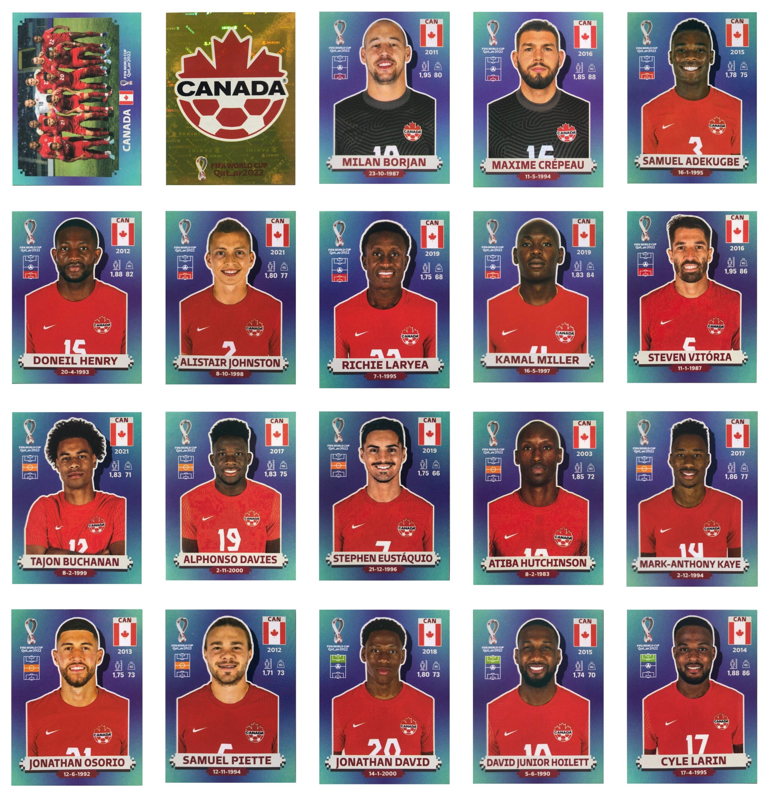 Seleção do Canadá