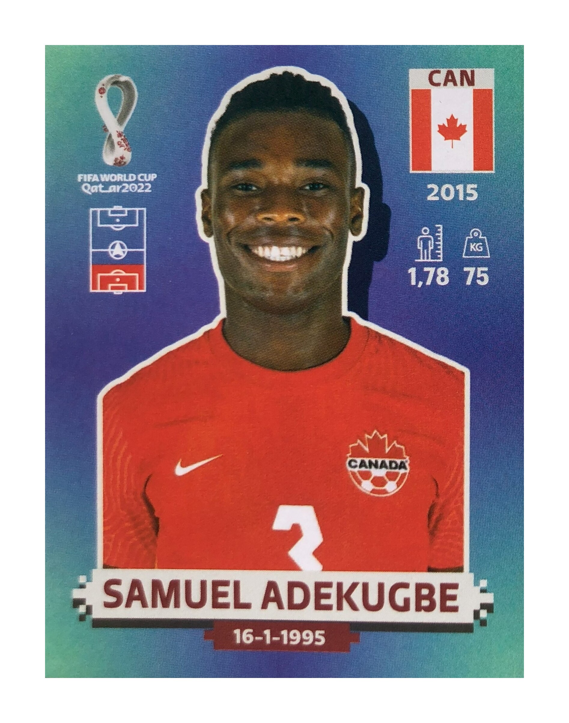 Samuel Adekugbe - Canadá