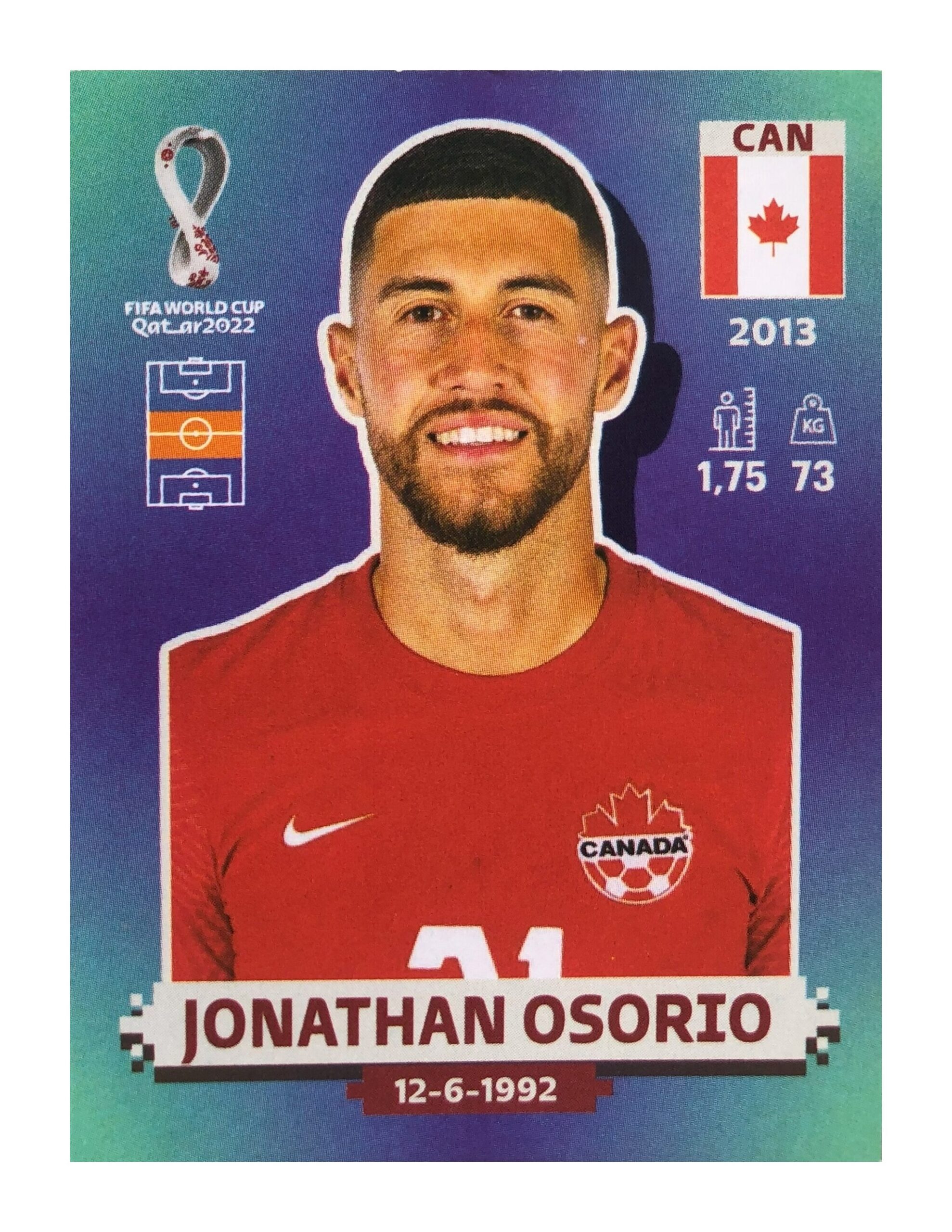 Jonathan Osorio - Canadá Copa do Mundo 2022