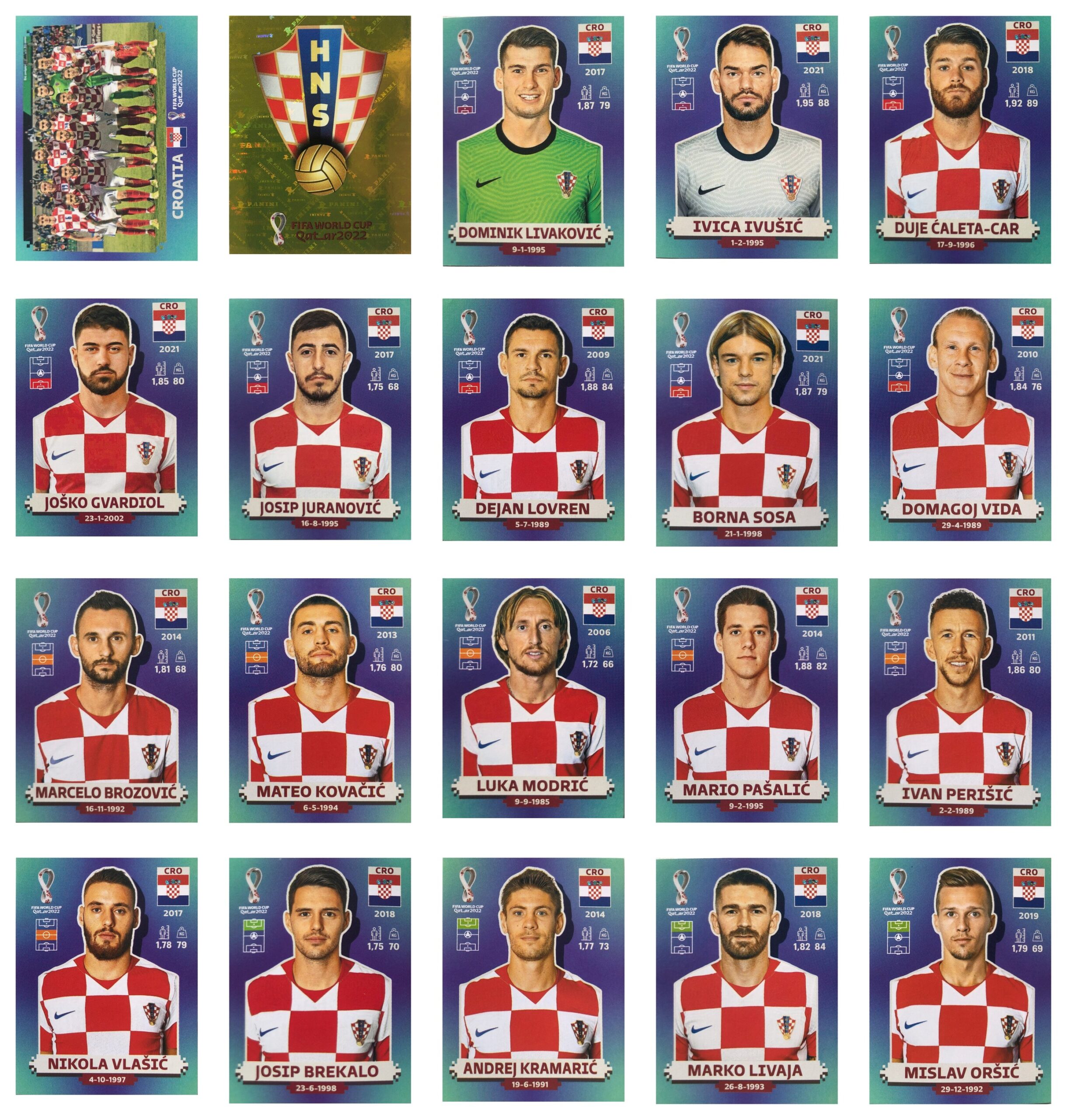 Seleção da Croácia