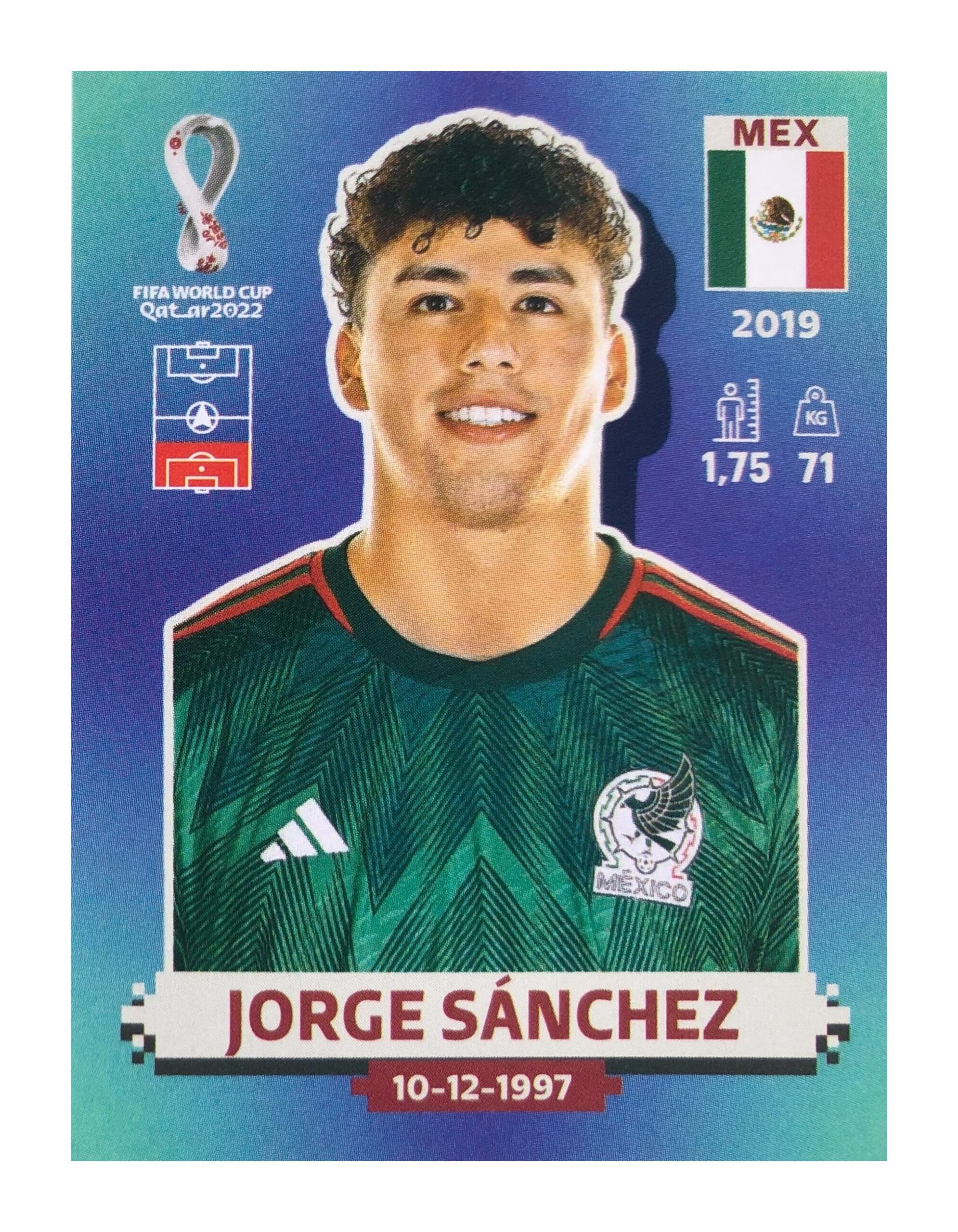 👉 Complete MEX10-Jorge Sánchez no álbum Copa do Mundo 2022