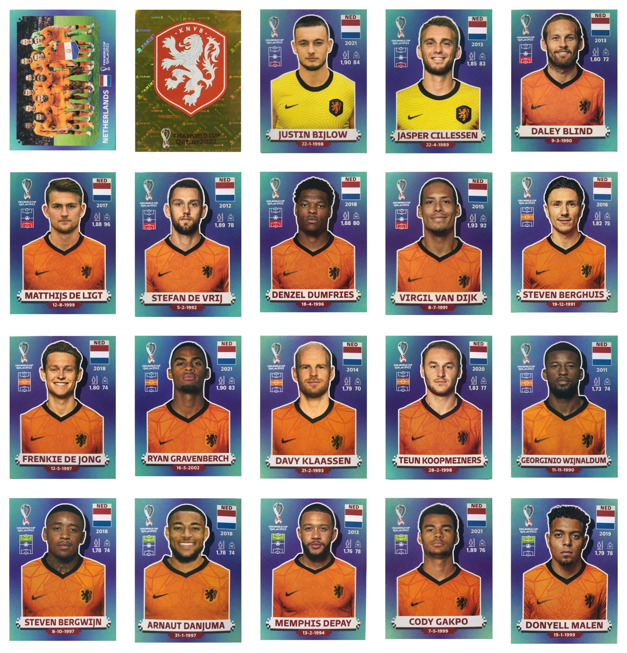 Seleção dos Países Baixos