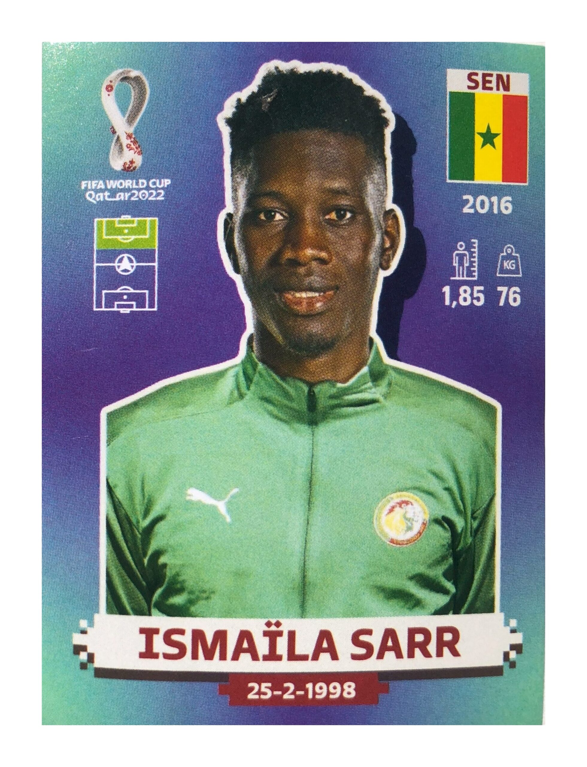 👉 Complete SEN20-Ismaïla Sarr no álbum Copa do Mundo 2022