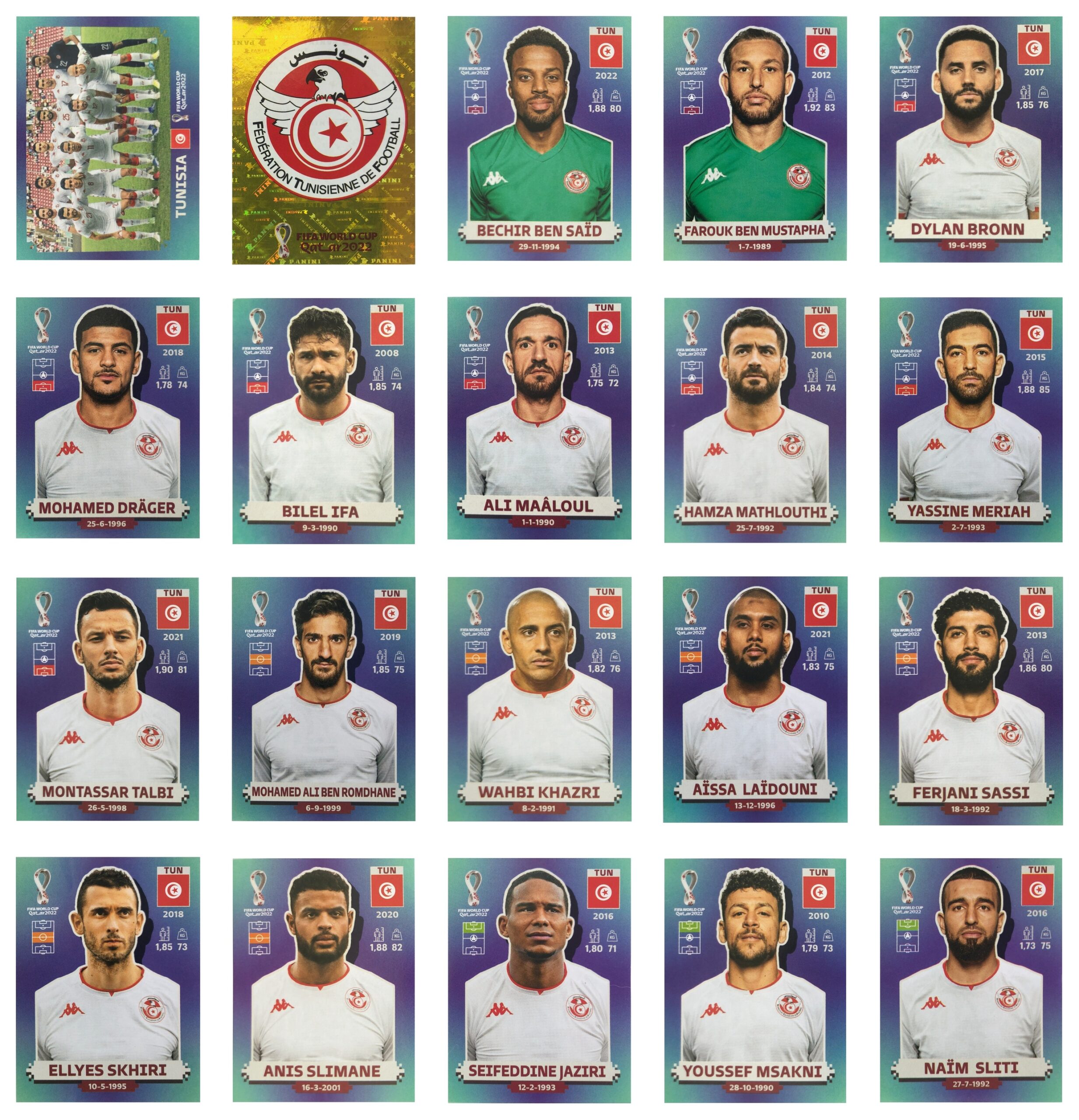 Seleção da Tunísia