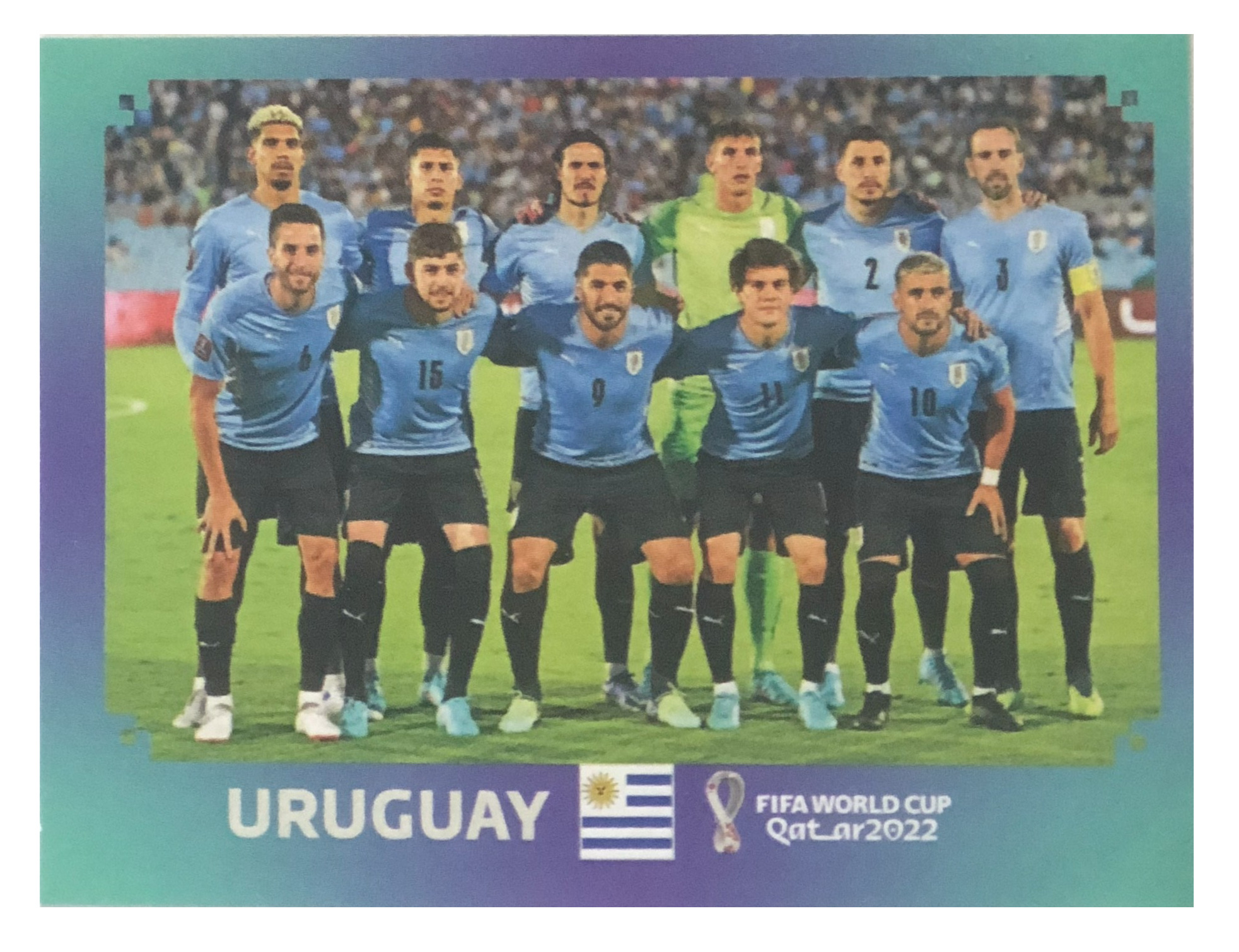 👉 Complete URU01-Time do Uruguai no álbum Copa do Mundo 2022