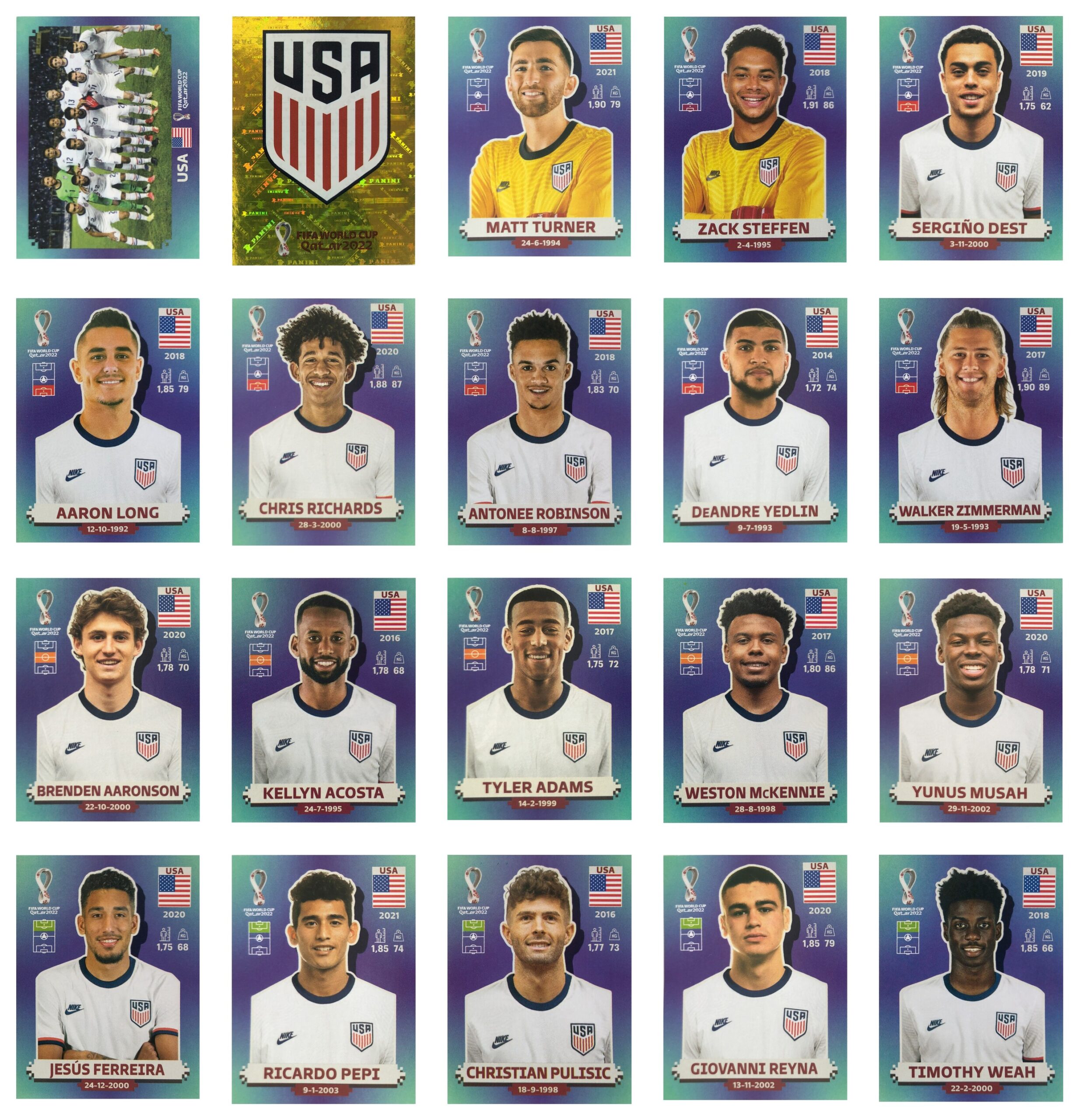 Seleção dos Estados Unidos
