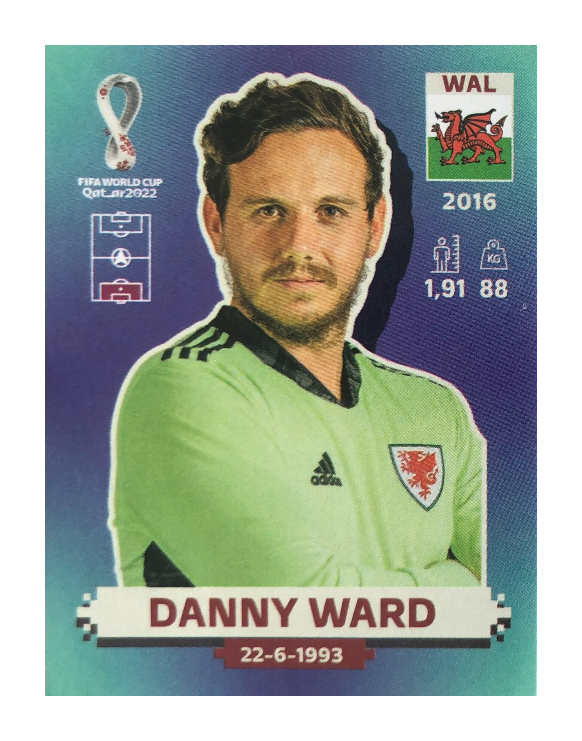 👉 Complete WAL03-Danny Ward no álbum Copa do Mundo 2022