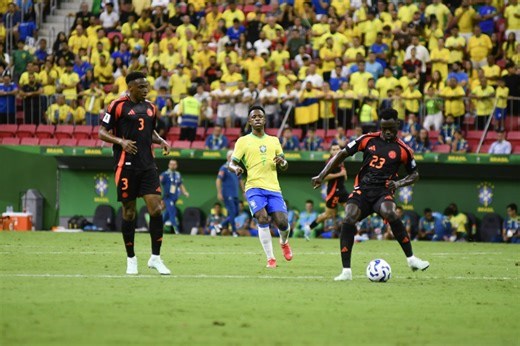 Vídeo: veja o gol de Luis Díaz no empate da Colômbia contra o Brasil