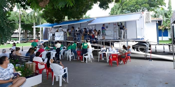 Mais de 300 pacientes receberão óculos da Carreta da Saúde, no Parque Fernando Costa
