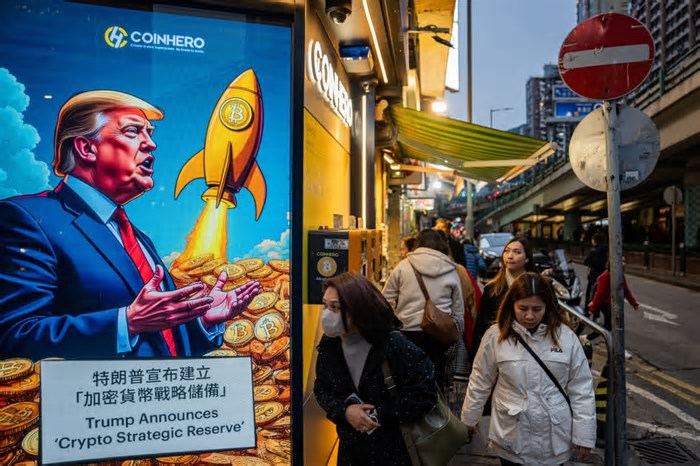 Bitcoin volta a cair com falta de anúncios no ‘Crypto Summit’ de Trump