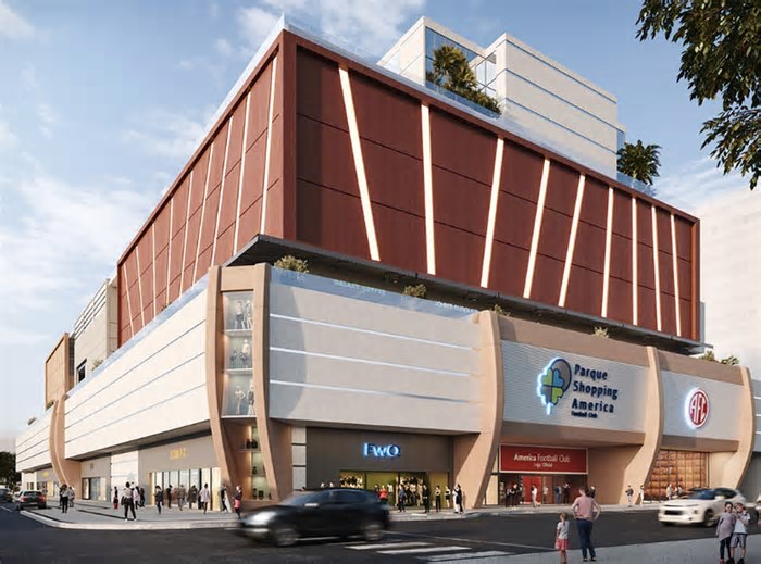 Shopping que está sendo erguido no terreno do America, na Tijuca, tem nova data de inauguração anunciada; veja imagens do projeto