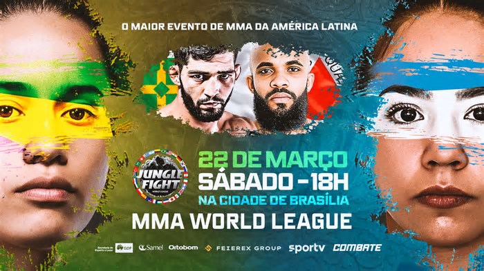 Jungle Fight movimenta Brasília neste sábado (22)