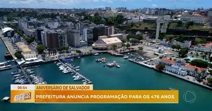 Salvador celebra 476 anos com festa e programação cultural