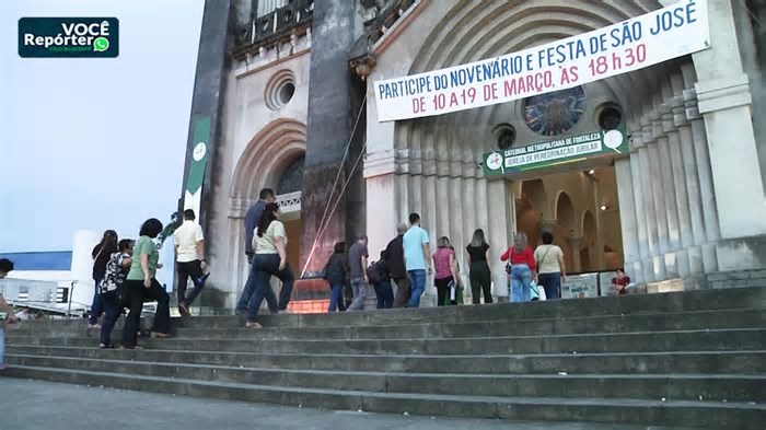 Fiéis em Fortaleza celebram São José, padroeiro do estado