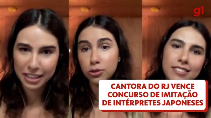 Cantando em japonês, carioca vence concurso de imitação de artistas na TV nipônica