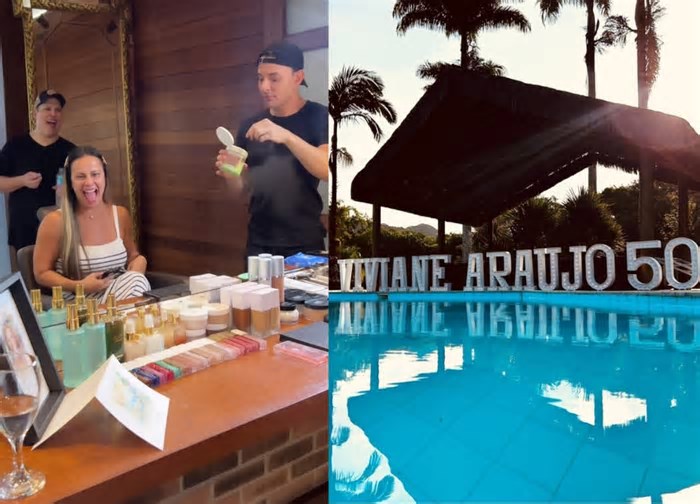 Viviane Araujo comemora 50 anos com festão no Rio de Janeiro