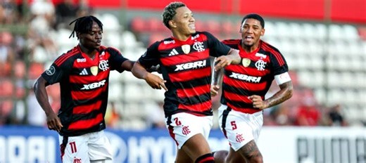 Flamengo arrasa o Olimpia na estreia da Libertadores sub-20