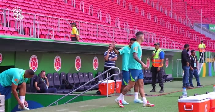 Seleção Brasileira está pronta para enfrentar a Colômbia em Brasília