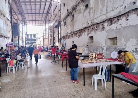 Mercado de Origem recebe espetáculo do Circo Caboclo e bazar com peças a partir de R$ 1 neste sábado