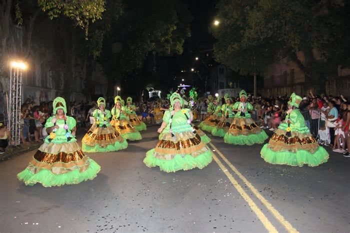 Escolas de samba brilham na retomada do Carnaval de Caxias do Sul