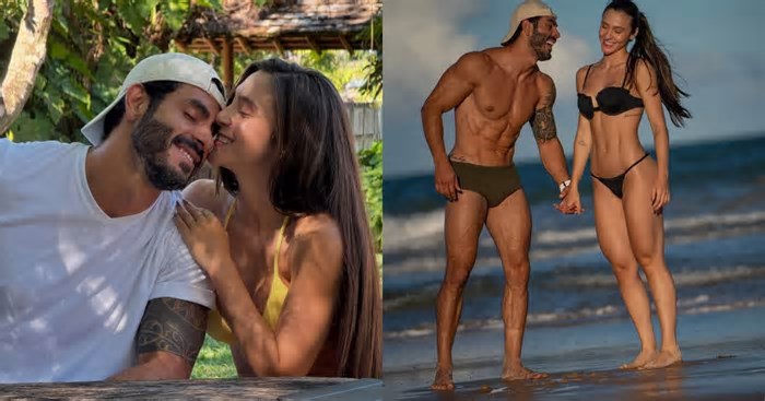 Rodolffo e Thayla Lacerda compartilham cliques de viagem a Trancoso