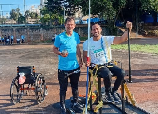 É da região o novo campeão goiano de arremesso de dardo