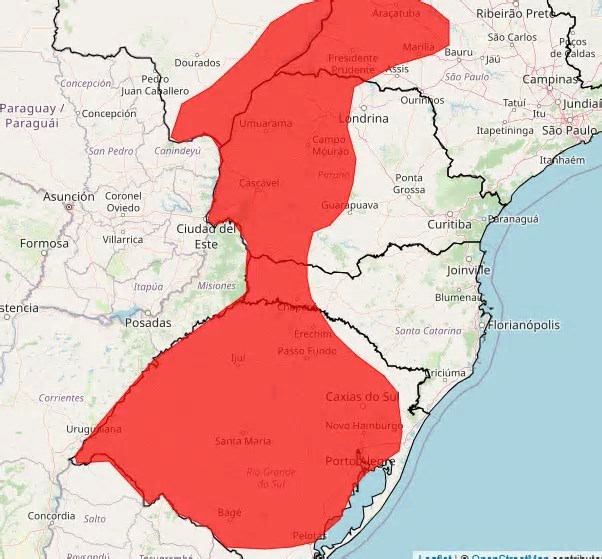 ALERTA PARA ONDA DE CALOR: RS está em alerta vermelho para temperaturas acima da média