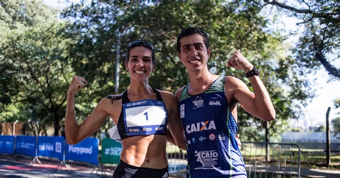 Caio Bonfim e Viviane Lyra confirmam favoritismo na Copa Brasil de Marcha Atlética 2025