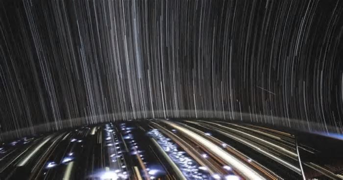 Foto impressionante de astronauta é digna de galeria de arte