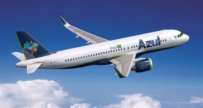 Azul amplia malha aérea e lança voos de Recife para Madri e Assunção