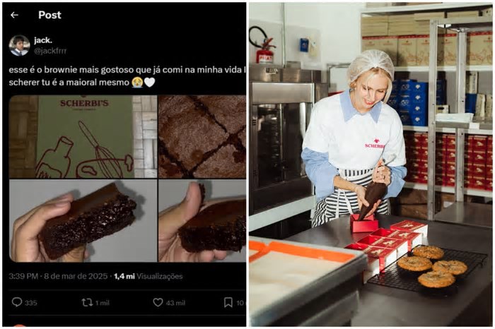 Brownie viraliza antes do lançamento oficial de marca e produtos esgotam em menos de uma hora