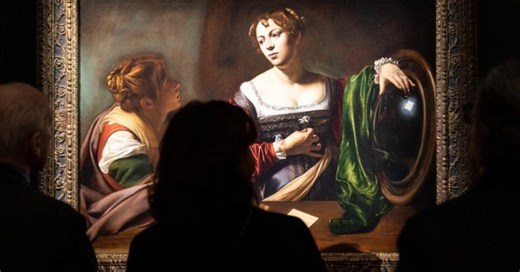Roma exibe obras-primas raras de Caravaggio